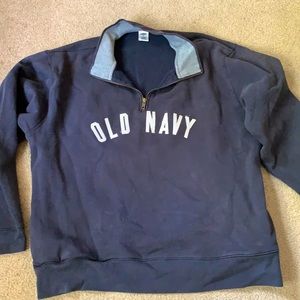 Oversized old navy quarter zip